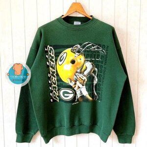 Green Bay Packers 1995 NFL Shirt Sweatshirt Retro green 1995